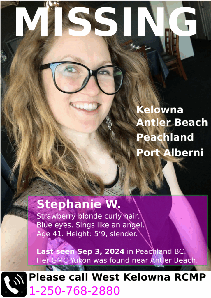 stephanie is missing since sep 3 2024 she is 41 5 ft 9