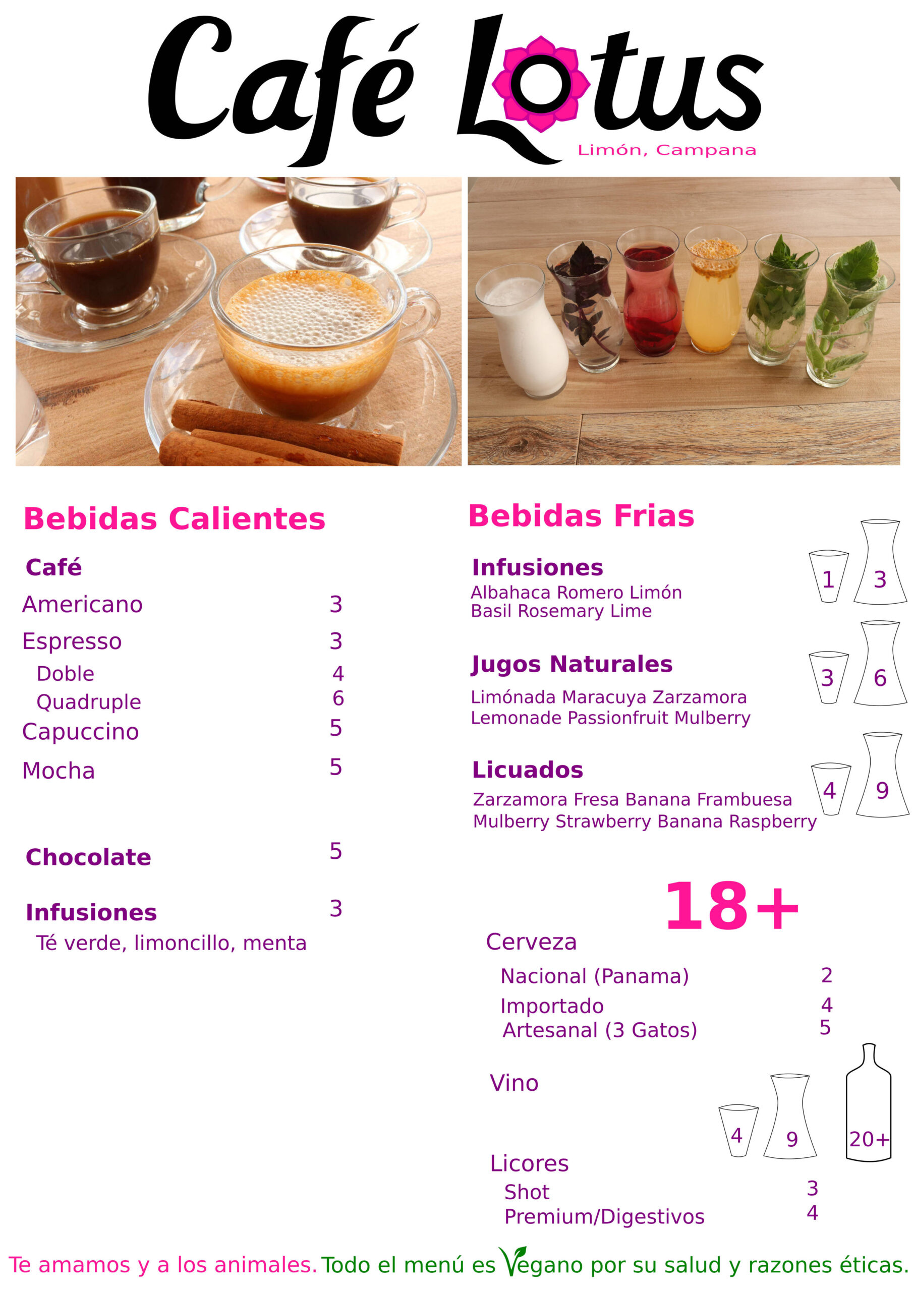 2025 Cafe Lotus drinks men